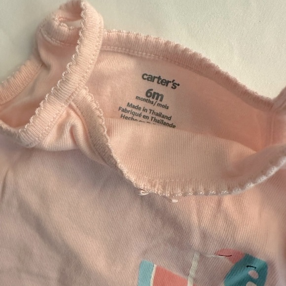 Carter baby girl bodysuit and bottoms - Picture 3 of 7